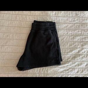 Hollister Black Sweatshorts